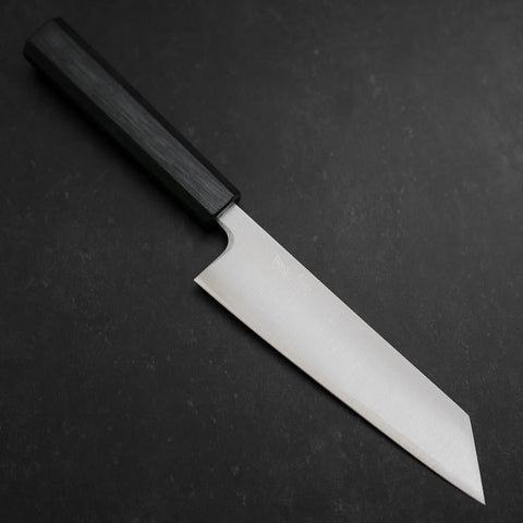 Bunka SLD Polished Dark Blue Urushi Handle 170mm-[Musashi]-[Japanese-Kitchen-Knives]