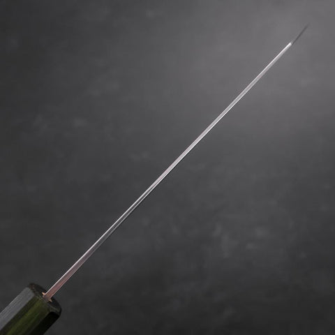 Bunka SLD Polished Green Urushi Handle 170mm (6.7”)-[Musashi]-[Japanese-Kitchen-Knives]
