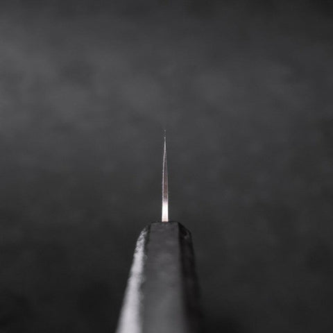 Bunka SLD Wave Nickel Damascus Black Ishime Handle 170mm-[Musashi]-[Japanese-Kitchen-Knives]