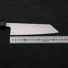 Bunka SLD Wave Nickel Damascus Black Ishime Handle 170mm-[Musashi]-[Japanese-Kitchen-Knives]