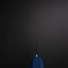 Bunka SLD Wave Nickel Damascus Blue Urushi Handle 170mm-[Musashi]-[Japanese-Kitchen-Knives]