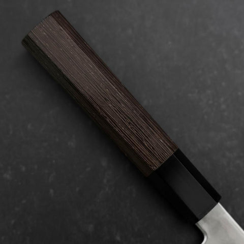 Bunka Silver Steel #3 Damascus Buffalo Wenge Handle 170mm-[Musashi]-[Japanese-Kitchen-Knives]