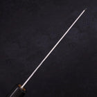 Bunka Silver Steel #3 Nashiji Buffalo Magnolia Handle 170mm-[Musashi]-[Japanese-Kitchen-Knives]