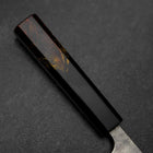 Bunka Silver Steel #3 Nashiji Fire Urushi Handle 170mm-[Musashi]-[Japanese-Kitchen-Knives]
