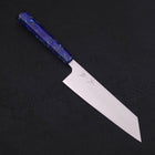 Bunka Silver Steel #3 Polished Ocean Blue Handle 170mm-[Musashi]-[Japanese-Kitchen-Knives]