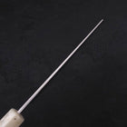 Bunka Silver Steel #3 Polished Ocean White Handle 170mm-[Musashi]-[Japanese-Kitchen-Knives]