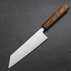 Bunka Silver Steel #3 Polished Sumi Urushi Handle 170mm-[Musashi]-[Japanese-Kitchen-Knives]