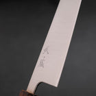 Bunka Silver Steel #3 Polished Sumi Urushi Handle 170mm-[Musashi]-[Japanese-Kitchen-Knives]