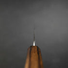 Bunka Silver Steel #3 Polished Sumi Urushi Handle 170mm-[Musashi]-[Japanese-Kitchen-Knives]