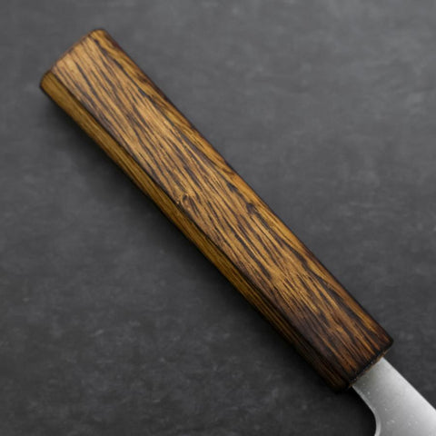 Bunka Silver Steel #3 Polished Sumi Urushi Handle 170mm-[Musashi]-[Japanese-Kitchen-Knives]