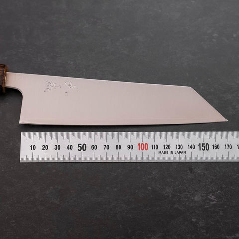 Bunka Silver Steel #3 Polished Sumi Urushi Handle 170mm-[Musashi]-[Japanese-Kitchen-Knives]