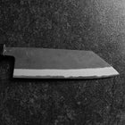 Bunka Stainless Clad Blue Steel #2 Kurouchi Purple Urushi Handle 170mm (6.7”)-[Musashi]-[Japanese-Kitchen-Knives]