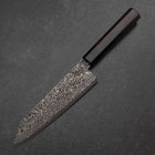 Bunka VG-10 Black Damascus Shitan Handle 180mm-[Musashi]-[Japanese-Kitchen-Knives]