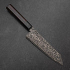 Bunka VG-10 Black Damascus Shitan Handle 180mm-[Musashi]-[Japanese-Kitchen-Knives]