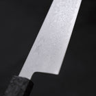 Bunka VG-10 Damascus Black Ishime Handle 180mm-[Musashi]-[Japanese-Kitchen-Knives]
