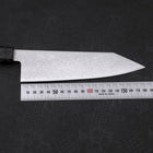 Bunka VG-10 Damascus Black Ishime Handle 180mm-[Musashi]-[Japanese-Kitchen-Knives]