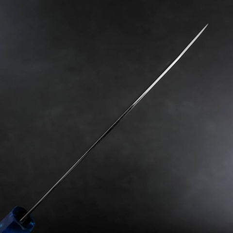Bunka VG-10 Damascus Blue Birch Handle 180mm-[Musashi]-[Japanese-Kitchen-Knives]