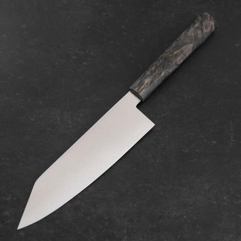 Bunka VG-10 Damascus Gray Birch Handle 180mm-[Musashi]-[Japanese-Kitchen-Knives]