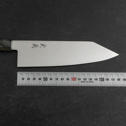 Bunka VG-10 Damascus Gray Birch Handle 180mm-[Musashi]-[Japanese-Kitchen-Knives]