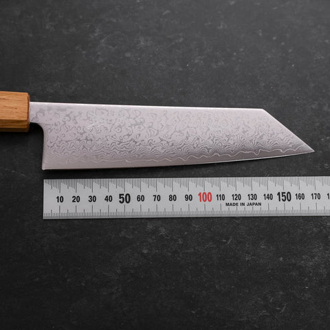 Bunka VG-10 Damascus Oak Handle 170mm-[Musashi]-[Japanese-Kitchen-Knives]