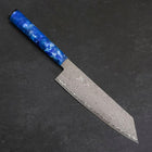 Bunka VG-10 Damascus Ocean Blue Handle 180mm-[Musashi]-[Japanese-Kitchen-Knives]