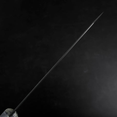 Bunka VG-10 Damascus Ocean Blue-White Mix Handle 165mm-[Musashi]-[Japanese-Kitchen-Knives]