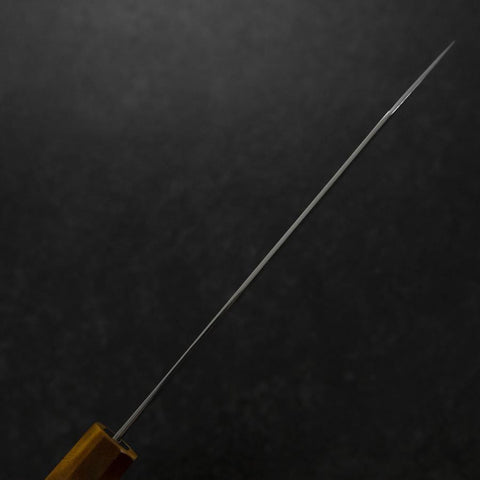 Bunka VG-10 Damascus Yellow-Brown Birch Handle 180mm-[Musashi]-[Japanese-Kitchen-Knives]