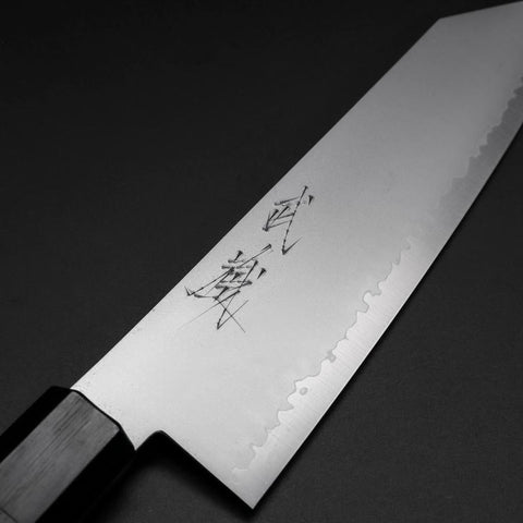 Bunka VG-10 Kasumi Shitan Handle 180mm (7”)-[Musashi]-[Japanese-Kitchen-Knives]