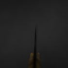 Bunka VG-10 Mirror Damascus Olive Handle 180mm - Black-[Musashi]-[Japanese-Kitchen-Knives]