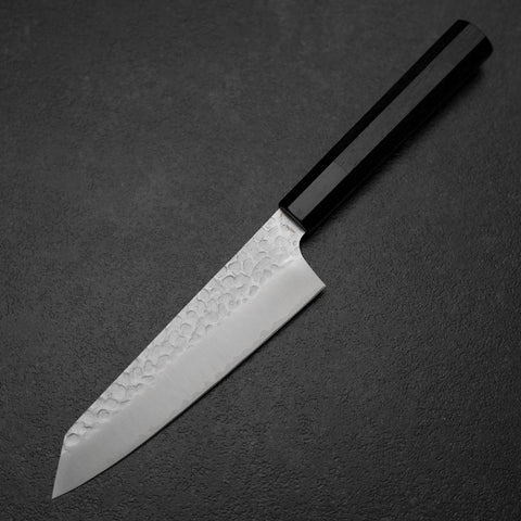 Bunka VG-10 Tsuchime Buffalo Ebony Handle 165mm-[Musashi]-[Japanese-Kitchen-Knives]