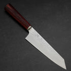 Bunka VG-10 Tsuchime Cherry Red Handle 165mm-[Musashi]-[Japanese-Kitchen-Knives]