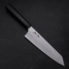 Bunka VG-10 Tsuchime Ebony Handle 180mm (7”)-[Musashi]-[Japanese-Kitchen-Knives]