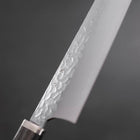 Bunka VG-10 Tsuchime Oval Charcoal Handle 180mm (7”)-[Musashi]-[Japanese-Kitchen-Knives]