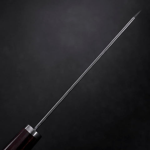 Bunka VG-10 Tsuchime Oval Mahogany Handle 165mm-[Musashi]-[Japanese-Kitchen-Knives]