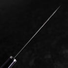 Bunka VG-10 Tsuchime Oval Purple Handle 165mm-[Musashi]-[Japanese-Kitchen-Knives]