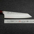 Bunka VG-10 Tsuchime Oval Red Handle 180mm-[Musashi]-[Japanese-Kitchen-Knives]