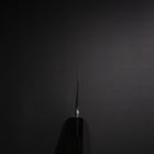 Bunka White Steel #2 Bokashi Buffalo Ebony Handle 165mm (6.5”)-[Musashi]-[Japanese-Kitchen-Knives]