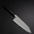 Bunka White Steel #2 Bokashi Buffalo Ebony Handle 165mm (6.5”)-[Musashi]-[Japanese-Kitchen-Knives]