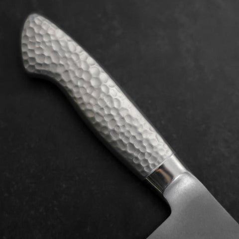 Chinese Cleaver AUS-8 Nashiji Western Stainless Handle 205mm-[Musashi]-[Japanese-Kitchen-Knives]