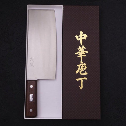 Chinese Cleaver Yasukihagane 220mm-[Musashi]-[Japanese-Kitchen-Knives]