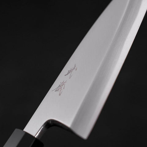 Deba AUS-10 Polished Buffalo Teak Handle 150mm-[Musashi]-[Japanese-Kitchen-Knives]