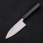 Deba AUS-8 Polished Dark Blue Urushi Handle 120mm-[Musashi]-[Japanese-Kitchen-Knives]