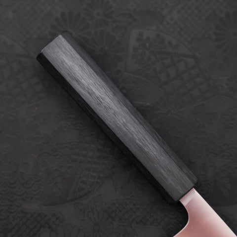 Deba AUS-8 Polished Dark Blue Urushi Handle 120mm-[Musashi]-[Japanese-Kitchen-Knives]