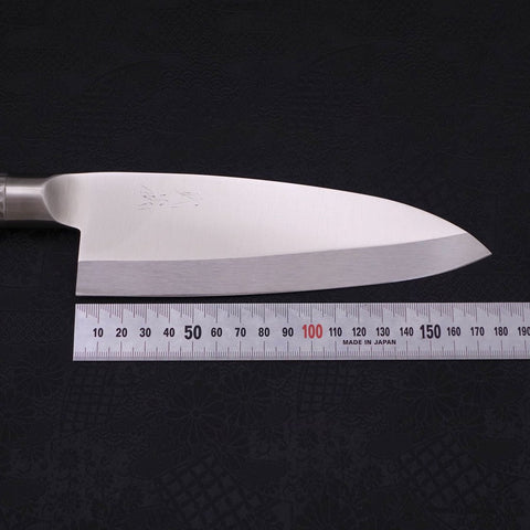 Deba All-Stainless Pure-Molybdenum 180mm-[Musashi]-[Japanese-Kitchen-Knives]