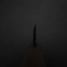 Deba Blue Steel #1 Kasumi Buffalo Teak Handle 135mm-[Musashi]-[Japanese-Kitchen-Knives]