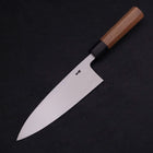 Deba Blue Steel #2 Kasumi Walnut Handle 210mm (8.3”)-[Musashi]-[Japanese-Kitchen-Knives]