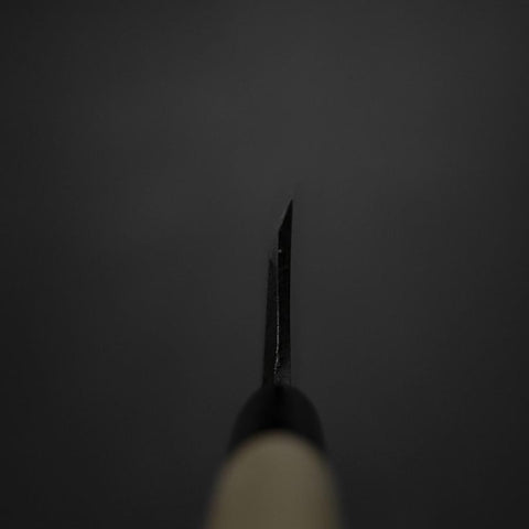 Deba Blue Steel #2 Kurouchi Magnolia Handle 150mm (5.9”)-[Musashi]-[Japanese-Kitchen-Knives]
