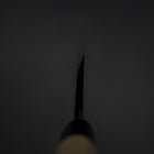 Deba Blue Steel #2 Kurouchi Magnolia Handle 165mm (6.5”)-[Musashi]-[Japanese-Kitchen-Knives]