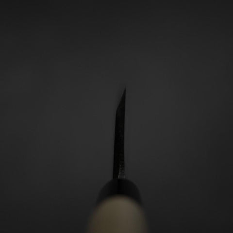 Deba Blue Steel #2 Kurouchi Magnolia Handle 180mm (7”)-[Musashi]-[Japanese-Kitchen-Knives]