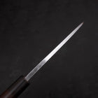 Deba Blue Steel #2 Damascus Shitan Handle 150mm-[Musashi]-[Japanese-Kitchen-Knives]